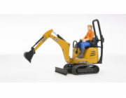 Bruder BWORLD Mikrobagr JCB s figurkou