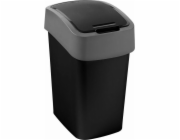 Odpadkový koš Curver CURVER ODPADKOVÝ KOŠ FLIP BIN 10L /ČERNÁ CRV229418