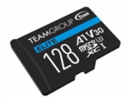 Karta TeamGroup Elite MicroSDXC 128 GB Class 10 UHS-I/U3 A1 V30 (TEAUSDX128GIV30A103)