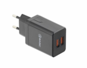 Tellur Basic Wall nabíječka HC204 2xUSB, 2,4A, černá