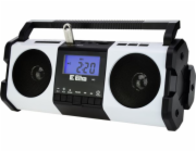 Rádio Eltra Maja s digitálním laděním, USB, funkcí diktafonu, bílá a černá