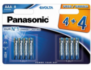 PANASONIC EVOLTA Platinum AAA 8ks 80266401 Baterie