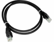 A-LAN KKU6ACZA2.0 networking cable Black 2 m Cat6a U/UTP (UTP)