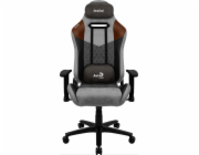 Aerocool DUKE AeroSuede Universal gaming chair Black  Brown  Grey