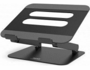 PORT CONNECT hliníkový stojan na notebook, černý