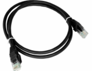 A-LAN KKU6CZA2 networking cable Black 2 m Cat6 U/UTP (UTP)