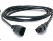 PREMIUMCORD Kabel napájecí 230V prodlužovací 0.5m