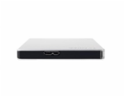 TOSHIBA Externí HDD CANVIO SLIM 2TB, USB 3.2 Gen 1, stříbrná / silver