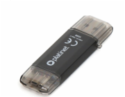 Platinet Dual 32GB PL0181 PLATINET PENDRIVE USB 3.0 + Type-C 32GB BLACK [45451]