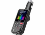 Transmiter AKAI, FMT-93BT, Bluetooth 5.0, barevný LCD displej 1,8", mikrofon, USB, MP3, WMA, APE, FLAC, WAV