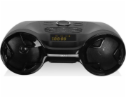 Radiomagnetofon AKAI, APRC-20BG, přenosný, Bluetooth, FM rádio, AUX, USB, LCD displej, 16 W RMS