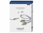 In-akustik Premium Audio Kabel 3,5 mm Klinke ? Cinch 1,5 m