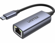 Unitek adaptér USB-C - RJ45, 1GBPS, PD 100W