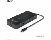 Club3D hub USB-C, 7-in-1 hub s 2x HDMI, 2x USB Gen1 Type-...