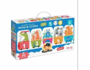 Czuczu Puzzle s dírkou Vláček na počítání 3+