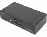 Digitus Desktop HDMI KVM Switch 4-port, KVM Switch