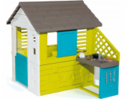 Smoby Pretty domeček s letní kuchyňkou, zahradním herním vybavením