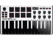 AKAI MPK Mini MK3 Control keyboard Pad controller MIDI USB Black  White