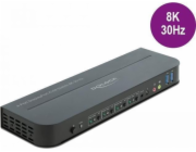 DeLOCK DP 1.4 KVM přepínač - 8K 30Hz s SB 3.2 Gen 1, KVM přepínač