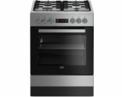 Beko FSM 62320 DXS Kombinovaný sporák nerez