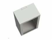 Solarix rozvaděč nástěnný SENSA 12U 400mm, dveře plech, RAL 7035 SENSA-12U-64-21-G
