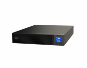 APC Easy UPS SRV SRV1KRIRK - UPS (k montáži na regál) - AC 220/230/240 V - 800 Watt - 1000 VA - 9 Ah - USB, RS-232 - výstupní konektory: 3 - 2U - 19"