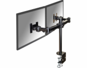 Neomounts FPMA-D960D - Montážní sada - plný pohyb - pro 2 LCD displeje - černá - velikost obrazovky: 10"-27" - upevnění svorkou, upevnitelné na stůl