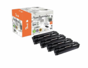 PEACH kompatibilní toner HP No 415A MultiPack, bk, c, m, y, 1x2400, 3x2100 výnos