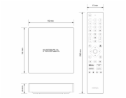 NOKIA android box 8000/ 4K Ultra HD/ NETFLIX/ 02 TV/ HDMI/ USB 3.0/ USB-C/ USB 2.0/ BT/ Wi-Fi/ LAN/ Android TV 10/ černý