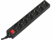 Prodlužovací kabel 5m 6 zásuvek s vypínačem MCE195G