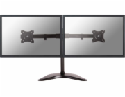 Neomounts NM-D335D - Stojan - plný pohyb - pro 2 LCD displeje - černá - velikost obrazovky: 10"-27" - stolní stojan, upevnění svorkou, průchodka, upevnitelné na stůl