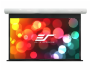 ELITE SCREENS plátno elektrické motorové 110" (279,4 cm)/ 16:9/ 137,2 x 243,8 cm/ case bílý/ 12" drop/ Fiber Glass