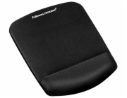 Podložka pod myš a zápěstí Fellowes PlushTouch černá