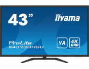 iiyama ProLite/X4373UHSU-B1/42,5"/VA/4K UHD/60Hz/3ms/Black/3R