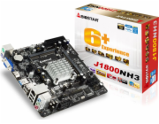 BIOSTAR, Intel J1800, MiniITX, GbE 