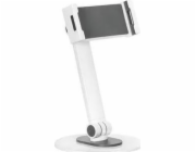 Neomounts DS15-550WH1 - Stojan - pro tablet - bílá - velikost obrazovky: 4.7"-12.9" - na stůl