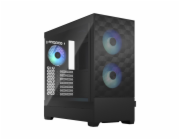 Fractal Design Pop Air RGB TG Clear Tint FD-C-POR1A-06 FRACTAL DESIGN skříň Pop Air RGB Black TG Clear Tint, 2x USB 3.0, bez zdroje, ATX