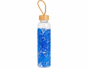 Cambridge CM06992 skleněná láhev Rainforest 750 ml s bambusovým víčkem