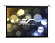 ELITE SCREENS plátno elektrické motorové 84" (213,4 cm)/ 4:3/ 128 x 170,7 cm/ Gain 1,1/ case bílý