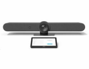 Logitech - Souprava pro video konference (Logitech Rally Bar, Logitech Tap IP) - RingCentral Certified, Certifikováno Tencent Meeting, Certifikováno pro Microsoft Teams Rooms, Certifikováno pro Zoom R