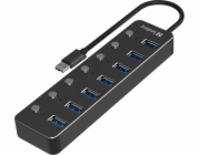 Sandberg 134-33 USB 3.0 Hub 7 portů