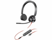 Poly Blackwire C3225 USB-A sluchátka s mikrofonem (209747-22)