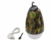 LED svítilna Cattara PEAR ARMY nabíjecí + lapač hmyzu