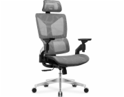 MARK ADLER EXPERT 8.5 kancelářská a počítačová židle AirMESH HD Cradle PLUS Šedá