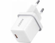 PA-F5 OEM White Mini Wall Charger 1xUSB-C 20W PD Power Delivery