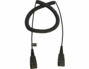 Jabra Extension cord, QD-QD, 0,5-2m, coiled