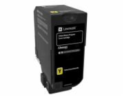 Lexmark - Vysoká výtěžnost - žlutá - originální - kazeta s barvivem LCCP, Lexmark Corporate - pro Lexmark CS725de, CS725dte