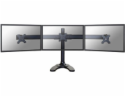 Neomounts FPMA-D700DD3 - Stojan - pro 3 LCD displeje - černá - velikost obrazovky: 10"-27" - stolní stojan, průchodka, upevnitelné na stůl