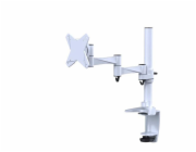 Neomounts FPMA-D1330 - Montážní sada - plný pohyb - pro Displej LCD - bílá - velikost obrazovky: 10"-30" - upevnění svorkou, průchodka, upevnitelné na stůl