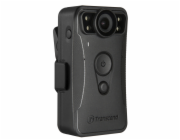 Transcend DrivePro Body 30 osobní kamera, Full HD 1080p, infra LED, 64GB paměť, Wi-Fi, Bluetooth, USB 2.0, IP67, černá